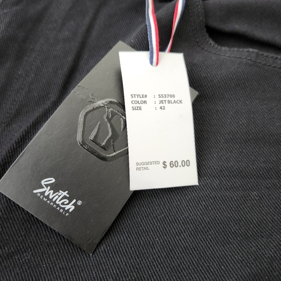 Plus Size Black Distressed Denim Shorts - Picture 6 of 16